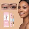 2-in-1 Wimpernversiegeler für sanftes und bequemes tägliches Wimpernauftragen, bietet -Effekt-Haftung für künstliche Wimpern. 5ml