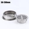 Stainless Steel Balcony Drainage Roof Round Floor Drain Cover Rain Pipe Cap Floor Drain Odor And Blockage Prevention