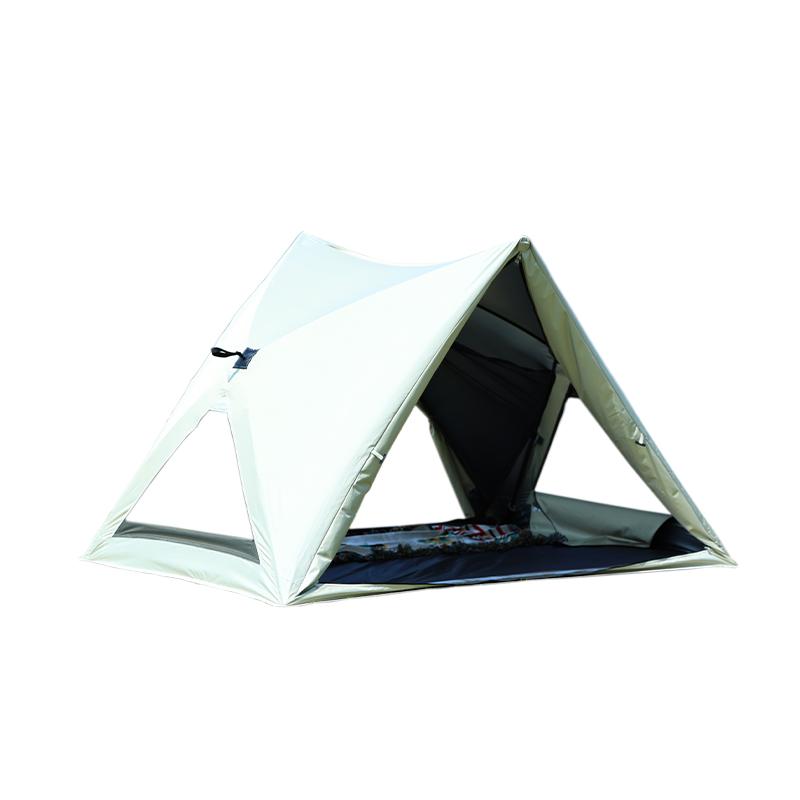 Automatisches Schnellöffnungs-Schwarzes Sonnenschutz-Zelt für Outdoor-Camping, Strand und Picknick - Tragbarer Schatten für Kinder.