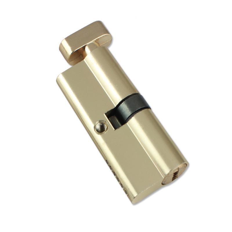 70 Lock Cylinder With 3 Keys Wooden Door Lock Cylinder Anti-Theft Entrance Alloy Door Lock Indoor Door Lock Lengthened Core