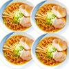 Rinsen-do Akita Hinai Chicken Soy Sauce Ramen 4 Servings Homemade Fresh Noodles Soup Rich Long-term Storage 30 Days Local Specialty Gourmet Easy