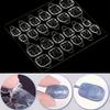 120Pcs Breathable Waterproof Jelly Stickers, Nail Adhesive Tools for Press On Nails