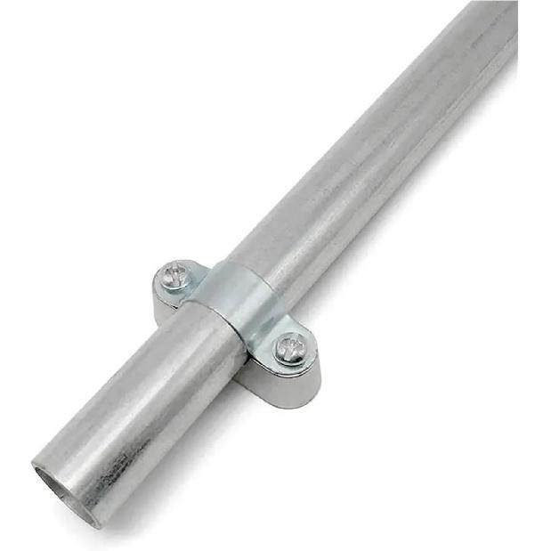 304 Stainless Steel Saddle Card Pipe Clamp With Screw Off-Wall Code 16mm-32mm Round Pipe Bracket Fixed Clip Hardware(16mm)