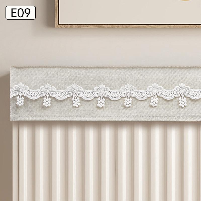 Radiator Dust Cover Block Decorative Radiator Protection Pad Easy Installation Scratch Resistant Fabric Multifunctional