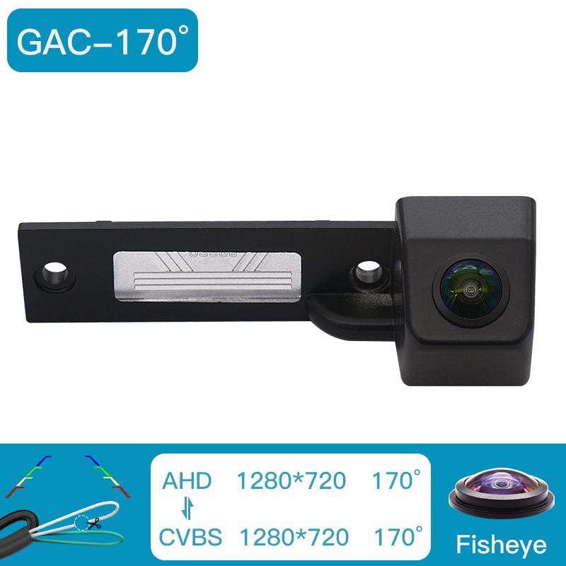 HaiSunny 170° 1080P HD AHD Rückfahrkamera für VW Transporter T5 T30 Caddy Passat B5 Touran Jetta GOLF PLUS Rückwärtsfahrendes Auto
