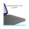 Tastaturhülle - Logitech - Combo Touch - iPad Pro 11" (M4)(2024) - Hintergrundbeleuchtet - Abnehmbar - Flexibler Ständer
