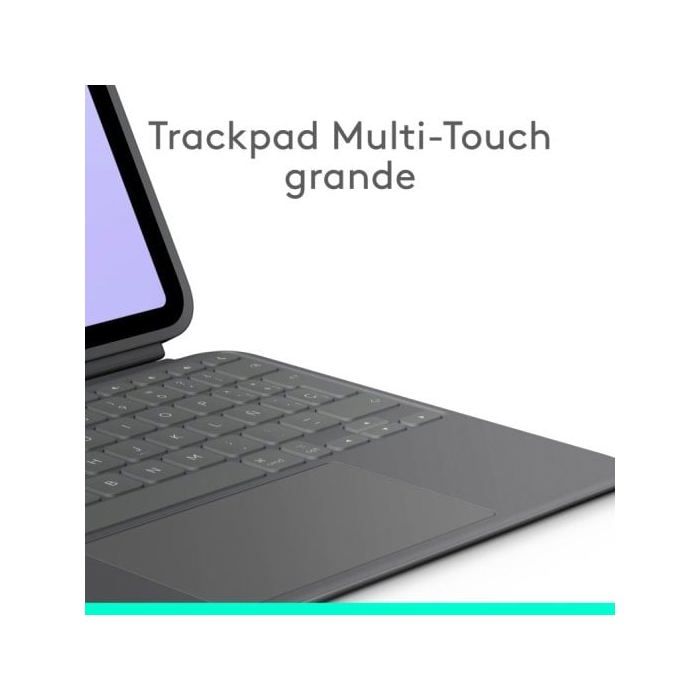Tastaturhülle - Logitech - Combo Touch - iPad Pro 11" (M4)(2024) - Hintergrundbeleuchtet - Abnehmbar - Flexibler Ständer