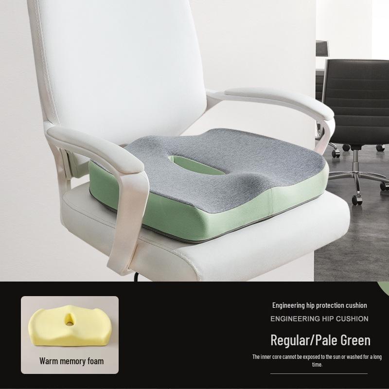 Ergonomisches Bürositzkissen mit Lendenwirbelstütze für Frauen - Lindert Gesäßschmerzen & Hämorrhoiden