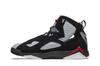 Jordan True Flight Black Varsity Red Wolf Grey