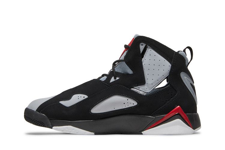 Jordan True Flight Black Varsity Red Wolf Grey