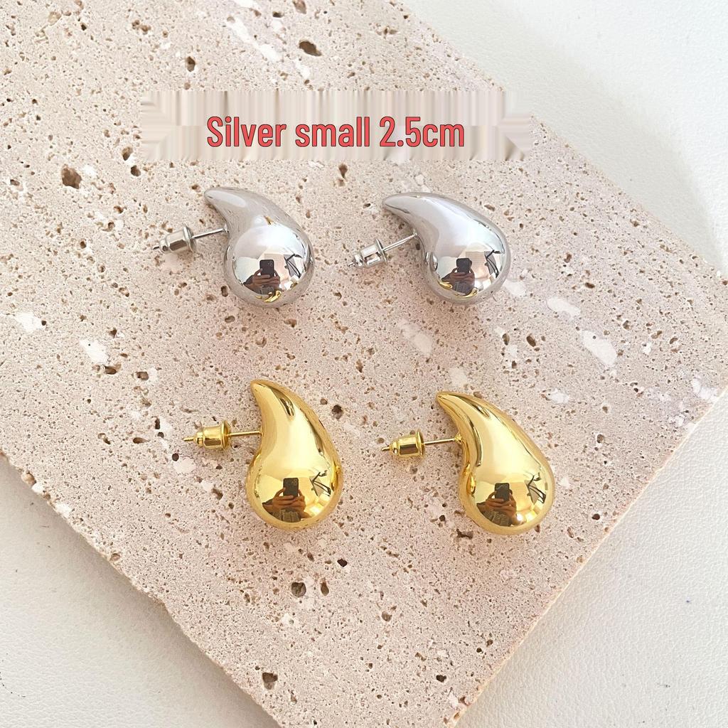 Plump Water Drop Acrylic Dangle Earrings - Simple & Fashionable Jewelry for Women