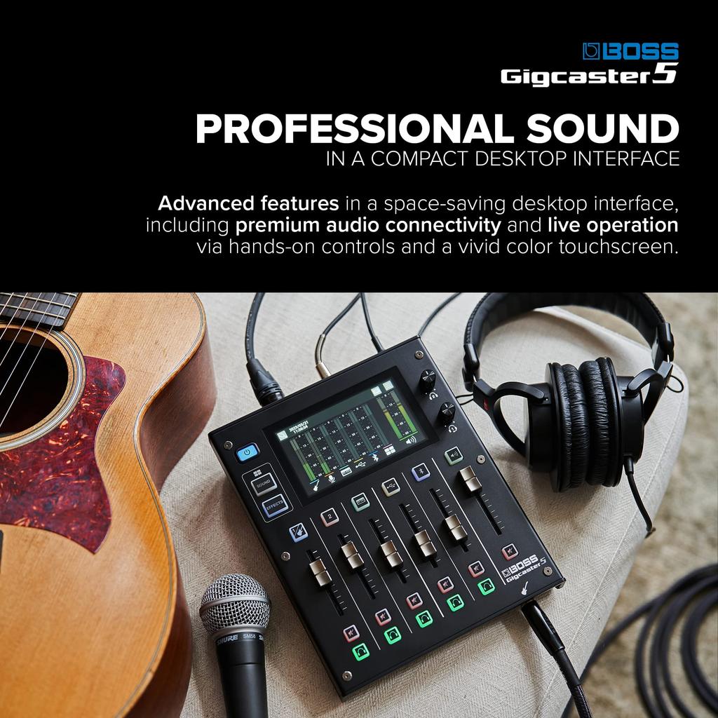 BOSS Gigcaster 5 (GCS-5) Streaming Audio Mixer
