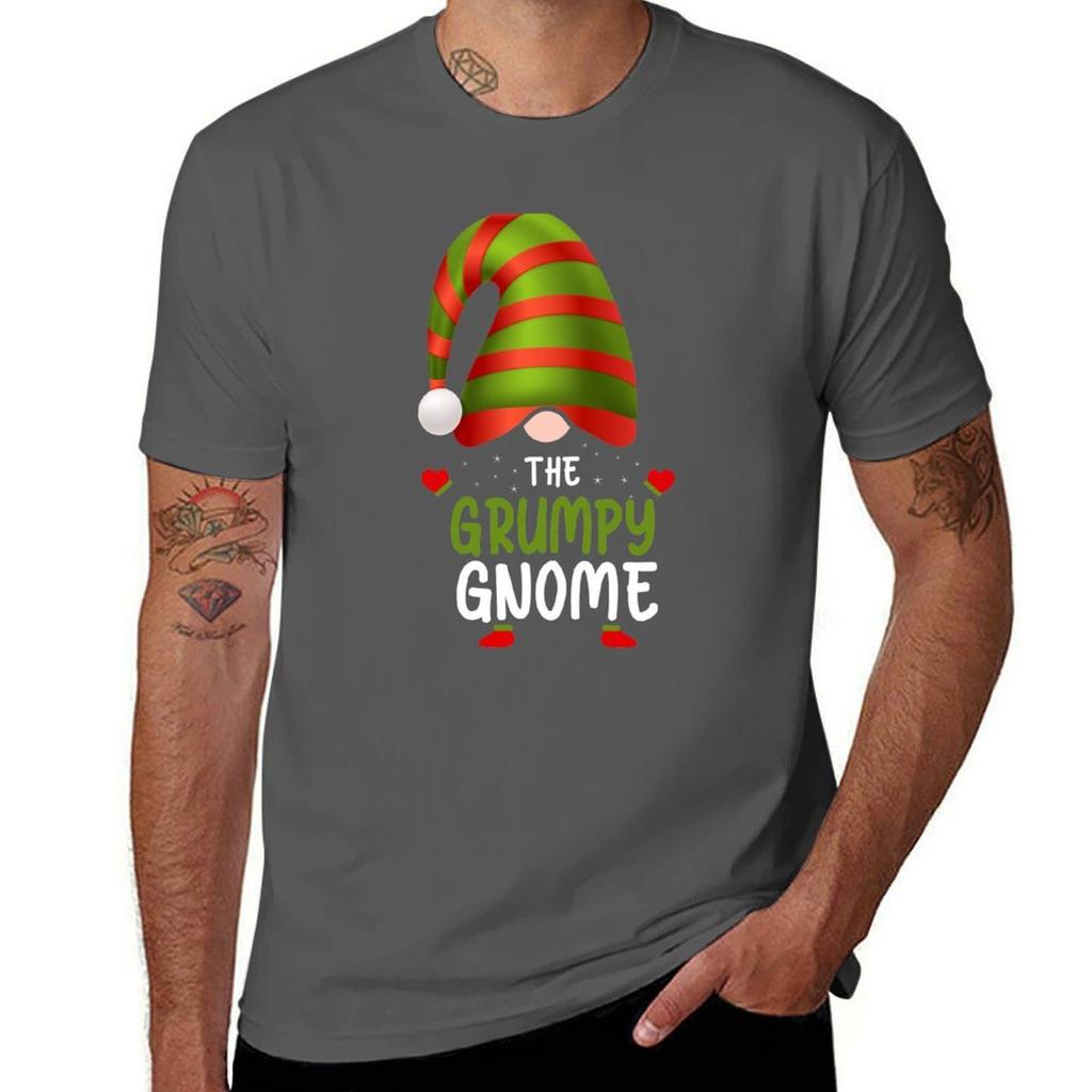 The Grumpy Gnome Matching Family Group Christmas Pajama TShirt UV Sun Protection Tee Shirt
