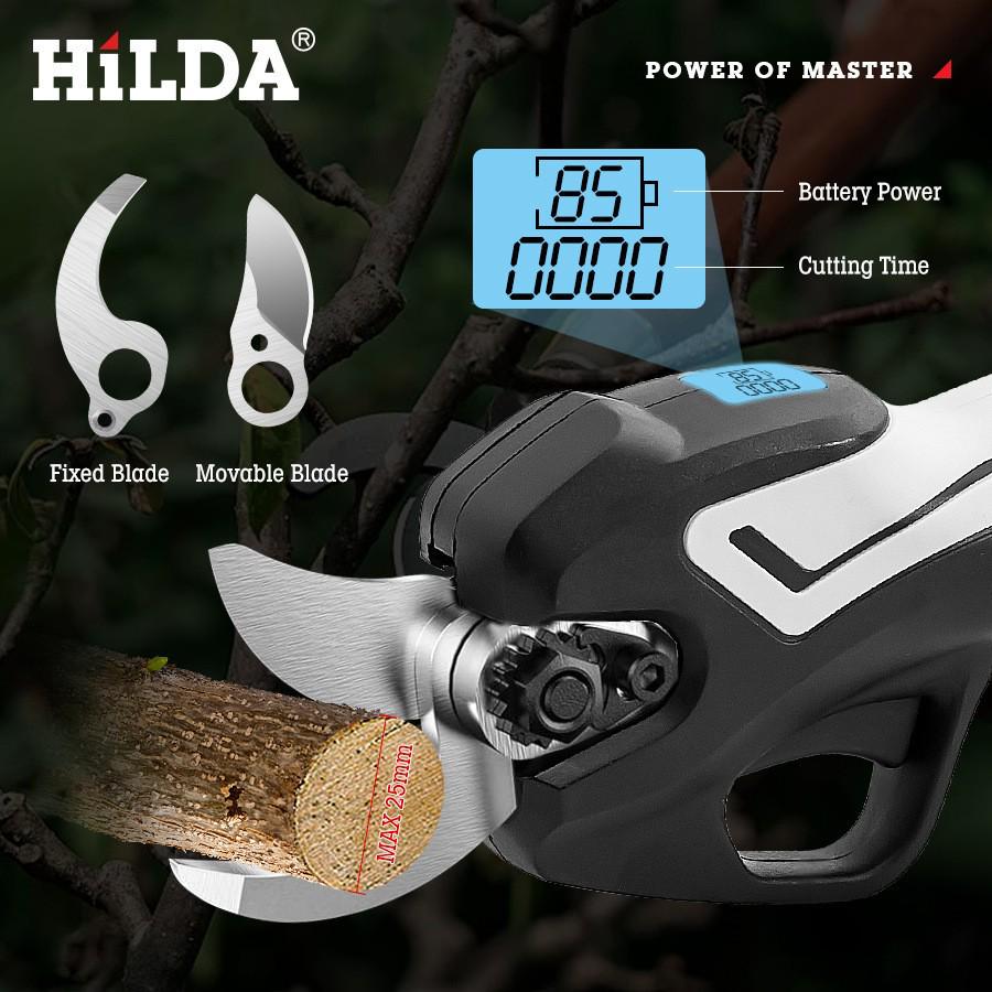 Rechargeable Lithium Battery Electric Pruning Shears for Household Gardening & Fruit Trees