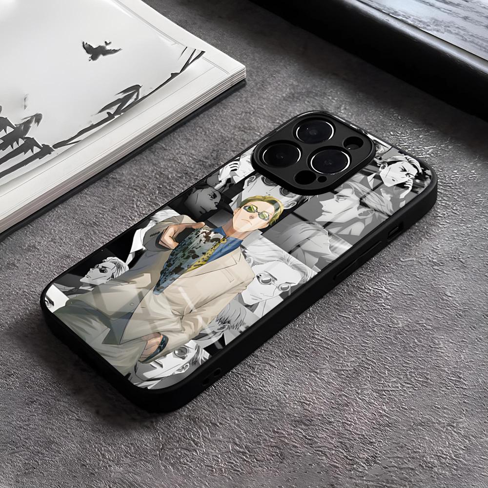 Kento Nanami Jujutsu Kaisen Phone Case For IPhone 17 15 Pro Max 12 16 14 Plus 11 13 Pro X XR XS 7 8 Plus SE Glass Cover