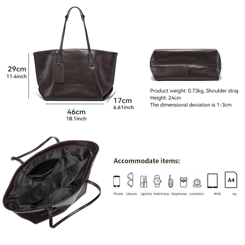 Women's Soft Cowhide Underarm Bag Ladies Cow Genuine Leather Shoulder Bags Female Portable Retro Casual Luxury Designer Handbags