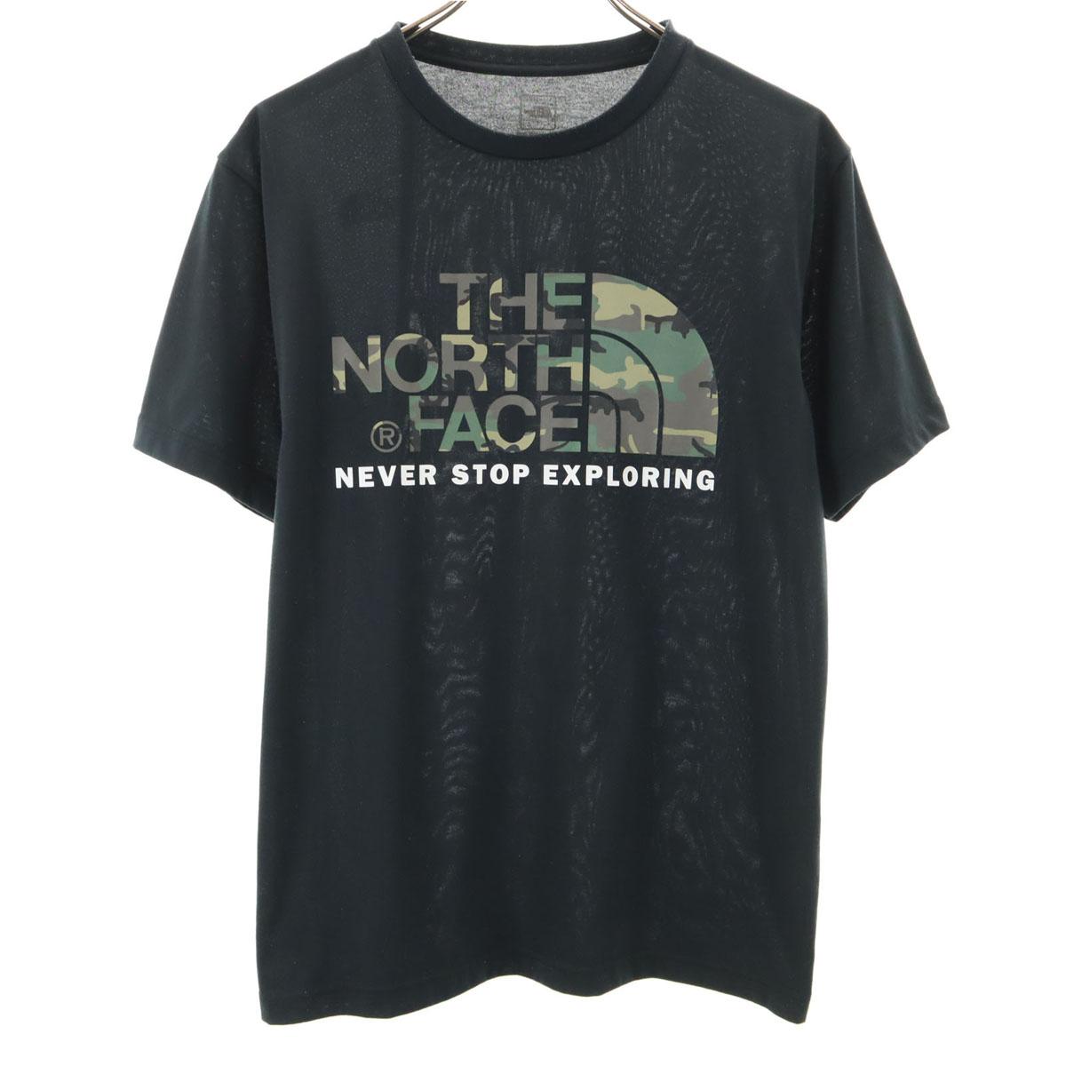 

THE NORTH FACE Short sleeve T-shirt L black Men s Used