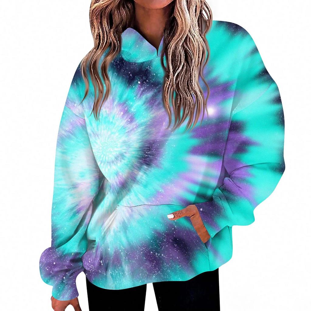 Women's Fashion Daily  Casual V-Neck Long Sleeve Printed Top