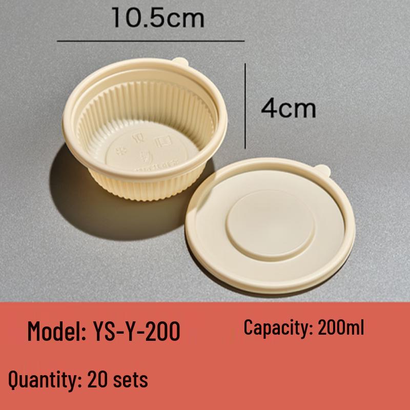 Eco-Friendly Corn Starch Disposable Food Containers