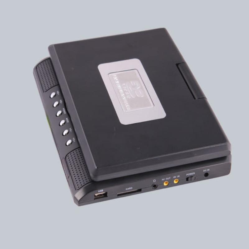 7.8-inch 270 Degree Rotating Widescreen CD Player DVD Player Portable Intelligent Power-off Memory Function EVD Video Player