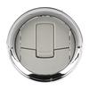 AC Air Vent Heater Interior Silver Chrome Outer Ring CL3Z‑19893‑EA Fit for Ford F‑150 2012‑2014