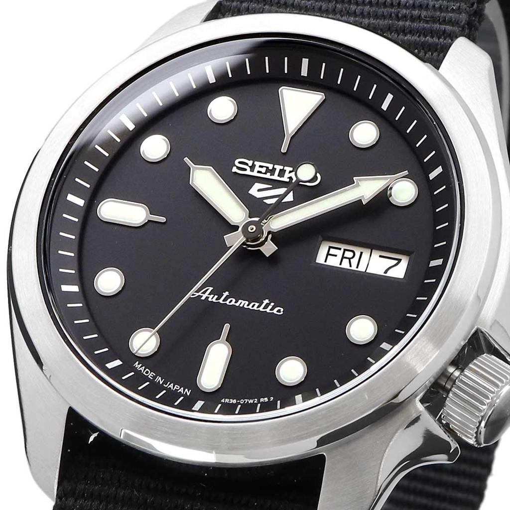 Seiko 5 SPORTS SKX Sports Style Automatik Mechanisch Limitierte Auflage Modelluhr Seiko Five Sports Made in Japan SRPE67 Schwarz [Seiko] Herren