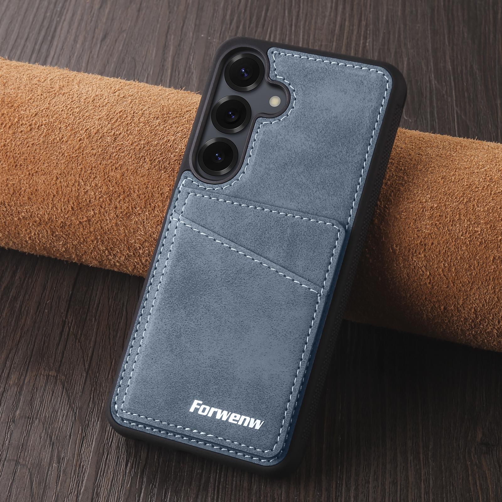 

Luxury Leather Card Solt Phone Case For Samsung Galaxy A17 A37 A57 A15 A35 A55 A16 A36 A56 A14 A34 A54 Stahd Wallet Cover Galaxy A54 синій