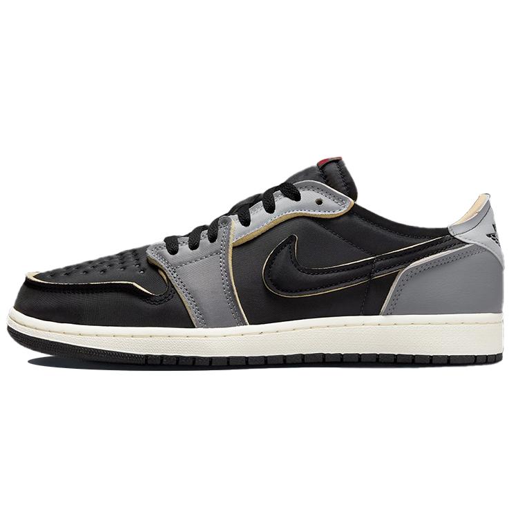 

Новые JORDAN 1 Low Og Ex Черный Дымчато-серый DV0982-006 35.5