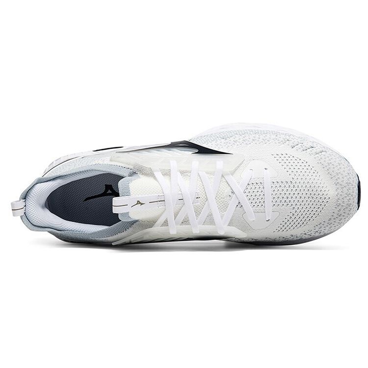 Mizuno Unisex Wave Rider 25 Running Shoes Black/White J1GC213390