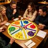 Ludo Board Game 6 Player Interactive Fun Large Size Portable Flying Chess Game for Party Height 23mm Diameter 16mm