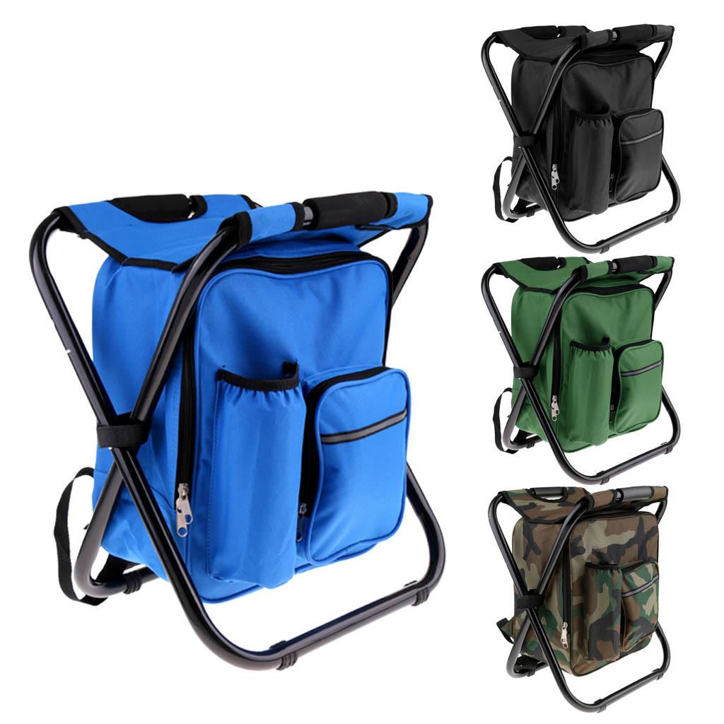 Oxford Camping Insulated Backpack Folding Tool with Cooler Bag