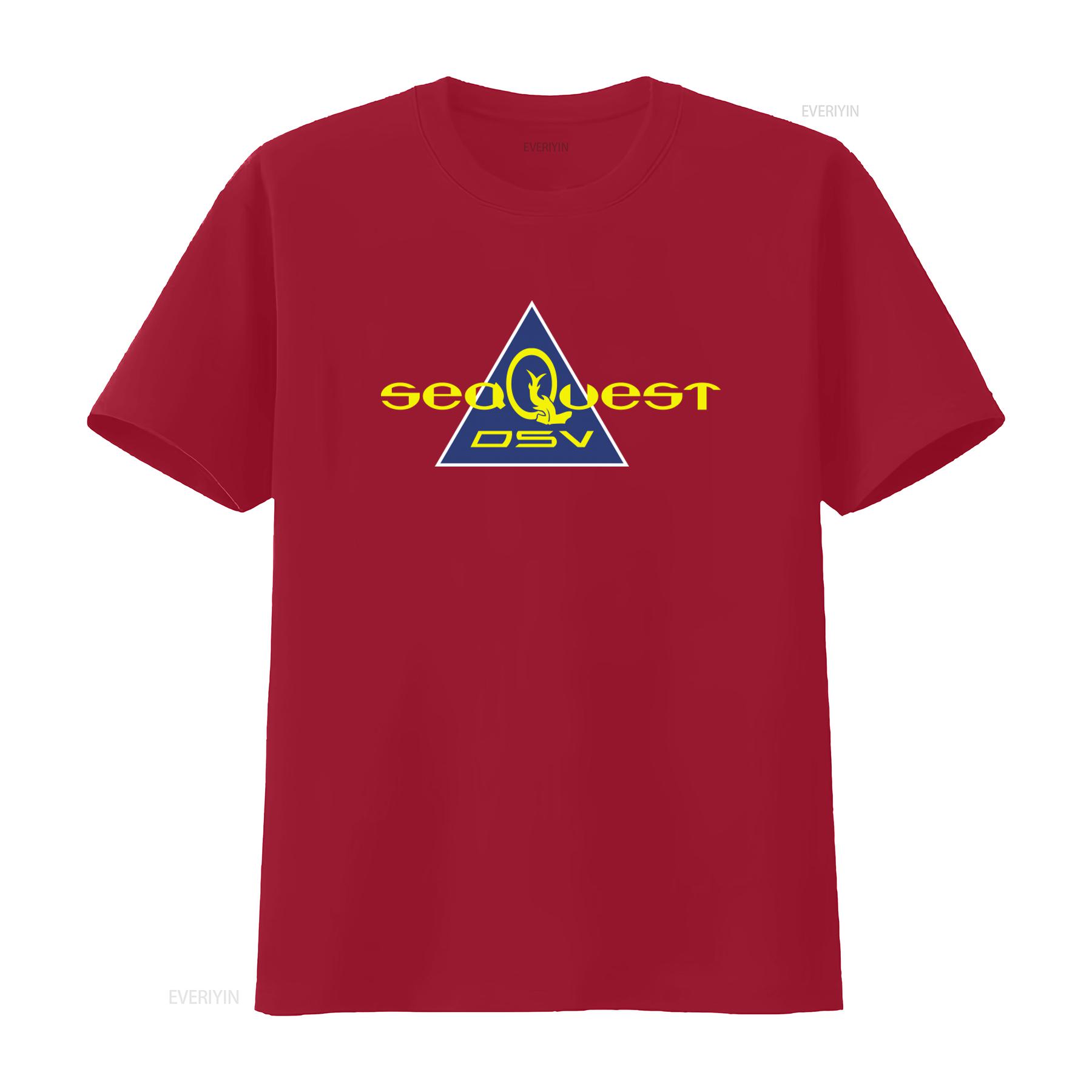 Vintage 1993 SeaQuest DSV TV Sci Fi Science Fiction Show Black T Shirt Size XL vintage Washed designer clothes Casual Slightly S