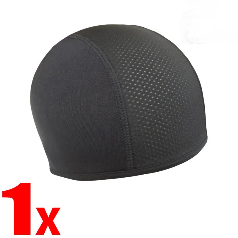 

2 шт. быстросохнущая велосипедная шапка для шлема, внутренняя шапка для мотоцикла, балаклавы, внутренняя шапка для влагоотвода для мужчин и женщин, спортивная шапка чёрный