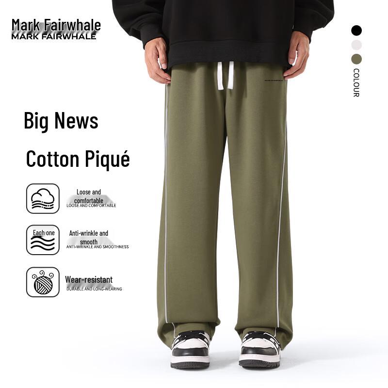 

Mark Fairwhale Men s Heavyweight Straight-Leg Casual Trousers XL