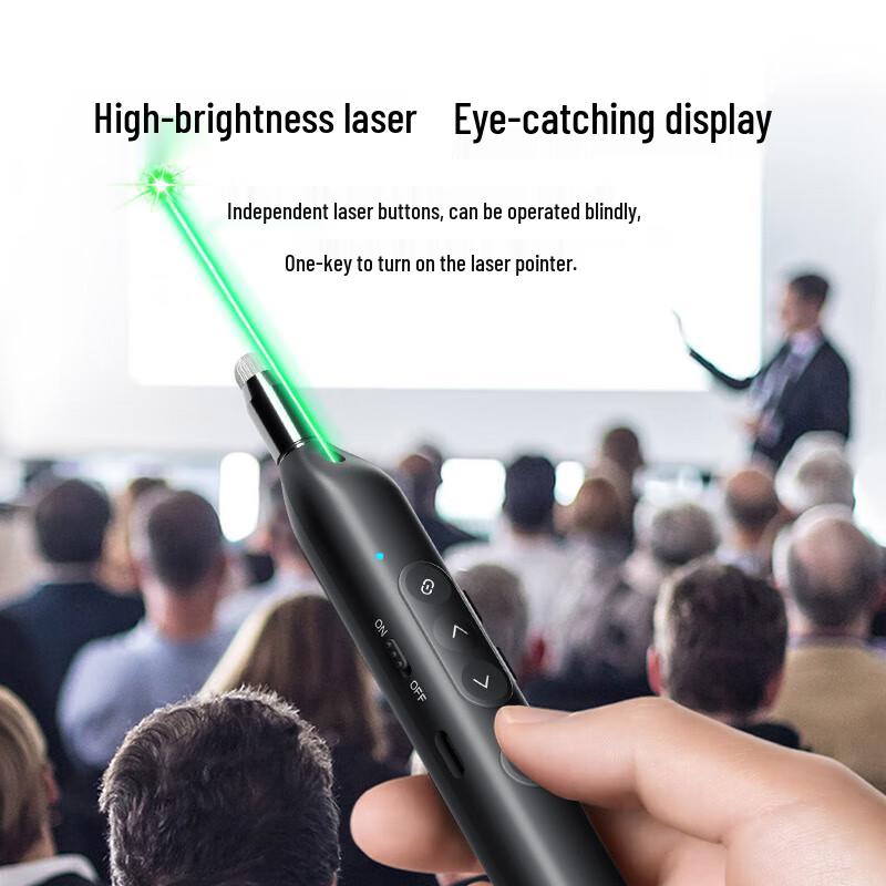 HP SS232 Wireless Presentation Clicker with Red Laser Pointer