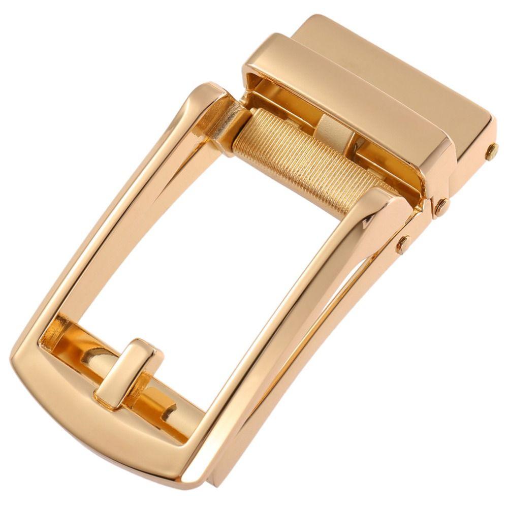 Men's Business Alloy Automatic Buckle Unique Men Plaque Belt Buckles 3.2cm Ratchet Men Accessories Designer Belt Buckle