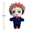 JJK Anime Plush Toy Nanami Kento Mahito Figure Gojo Geto Plusies Stuffed Doll Kugisaki Nobara Cosplay Plush Cute Soft Props Gift