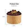 Large Capacity Volcano Flame Humidifier & Aroma Diffuser for Hotel Bedrooms