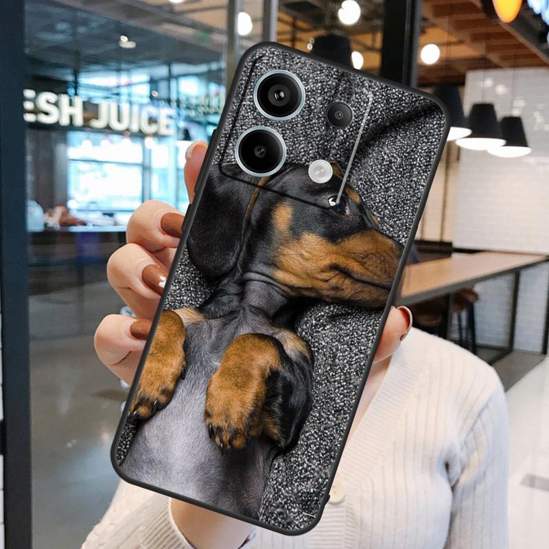 Teckel Dackel Dachshund Dog Case For Xiaomi Redmi 13C 12C 9C 10C Redmi Note 13 Pro 9 10 11 12 Pro 9S 10S 11S 12S Cover