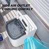 105W Mini Household Electric Ice Maker Portable Large Capacity Fully Automatic Ice Making Machine 22*31*32cm