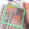 2Pcs DIY Grid Alignment Frames Multi-Specification Diamond Painting Guide Tool