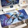 Nowa podkładka na biurko Genshin Impact Anime Gaming Fajny Varka Podkładka pod mysz do gier Zablokowana krawędź Antypoślizgowa gumowa Mata do gry Biurowa Klawiatura Podkładka pod mysz