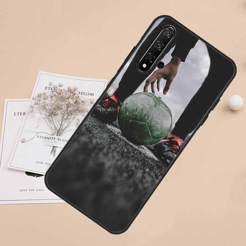 Football Soccer For Huawei Nova 12i 11i 8i 7i 3i 9 10 SE Y60 Y61 Y70 Y72 Y73 Y90 Y91 P20 P30 P40 Lite Case