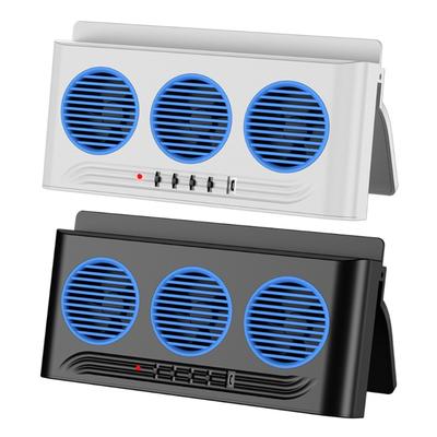 Solar Car Cooling Fan Triple Ventilation Technology 180° Wide Angle Car Radiator Cooling Fan Air Circulation