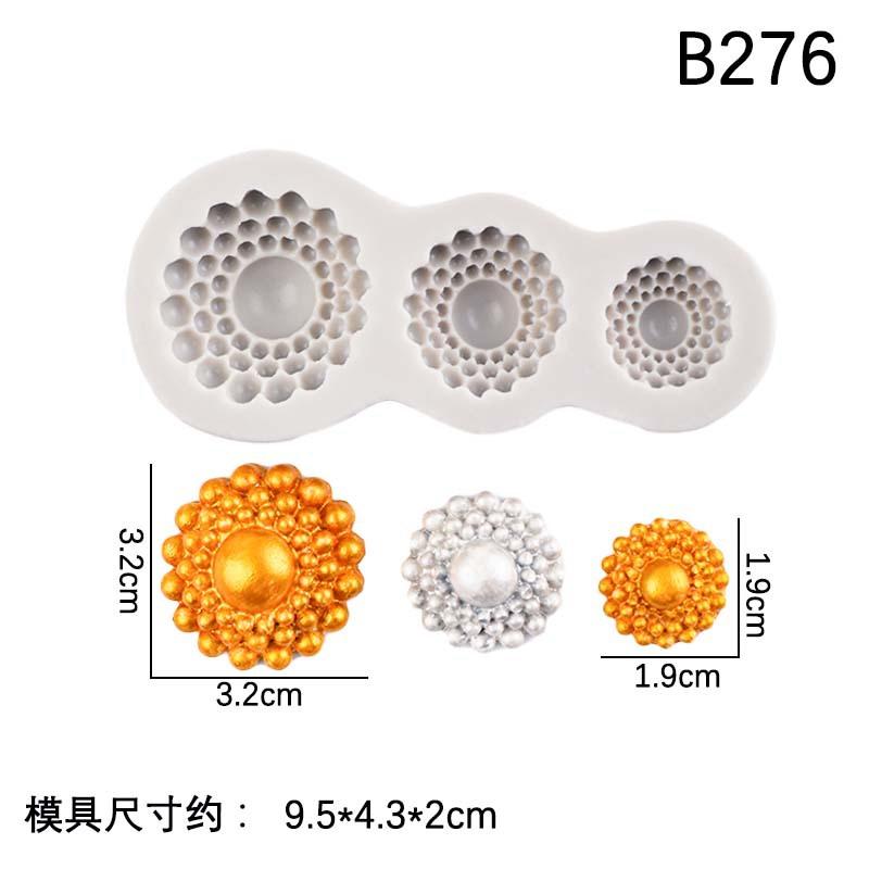 3D Diamond Jewelry Silicone Mold Fondant Cake Decorating Tools DIY Gemstone Jewelry Resin mold Clay Chocolate Cake Mould