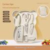 2-in-1 German Kitchen Knife & Cutting Board Set for Baby Food