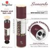 Pepper And Salt Mill Berlinger Haus Bh-8581 Leonardo