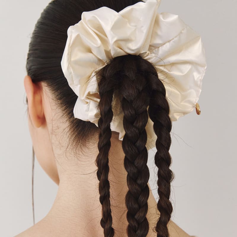 

OVT-U Жемчужная резинка-скранчи Black