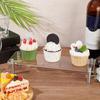 Cupcake Display Stand Multifunctional Acrylic Riser Display Stand for Food Dessert