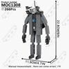 MOOXI Animeserie Skibidi Toalett Figurer Monitorfolk Lydmann Byggeklosser Modell MOC Kloss DIY Montessori Leke Barnegaver